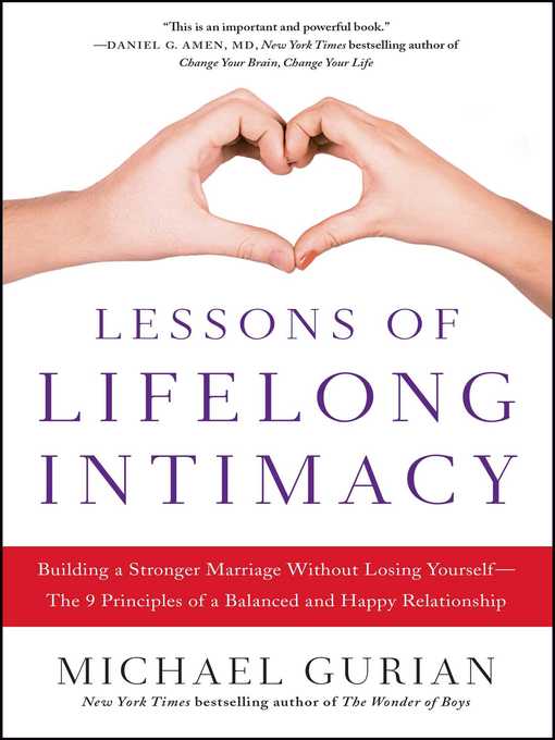 Title details for Lessons of Lifelong Intimacy by Michael Gurian - Wait list